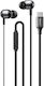 Remax Rm-03a Ενσύρματα Ακουστικά Θύρα Type-c Μαύρο Μαύρο Earbuds