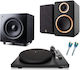 Argon Audio TT MK2 Plattenspieler mit Keilrieme...