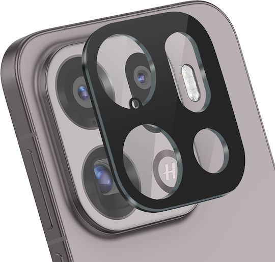 Avizar Rear Camera Protection Oppo Find X9 Pro In Resistant Tempered Glass Black