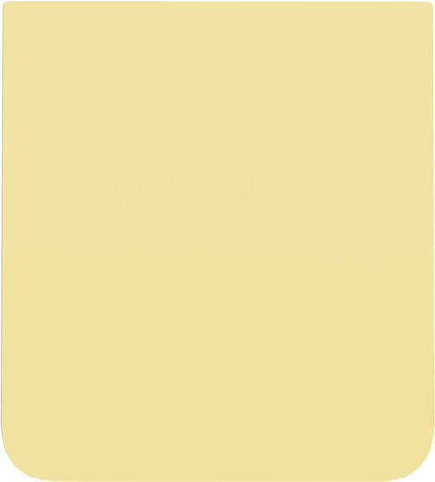Clappio Lower Back Glass Galaxy Z Flip 6 Integrated Adhesive Yellow