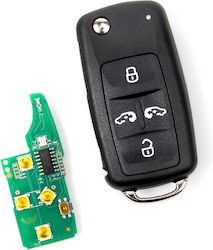 Telecomandă Cheie Auto Electronică VW Sharan Seat Alhambra 4 Butoane