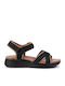 Γυναικεία Σανδάλια Flatforms Μαύρα