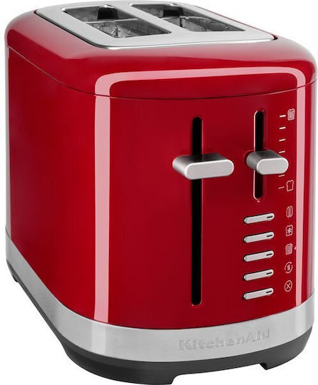 Kitchenaid Φρυγανιέρα 2 Θέσεων 1100W Κόκκινη