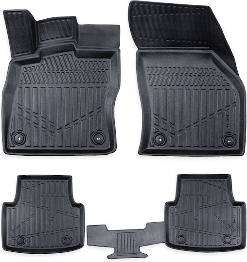 Set 4 Stück 3D Gummimatten Coupé Erpassan VW Passat B8 EU 2015-2024