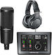SSL 2 MKII Εξωτερική Επαγγελματική Κάρτα Ήχου με Σύνδεση USB Value Bundle