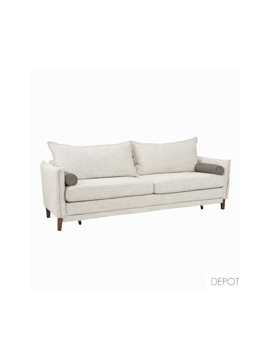 Commodo Dreisitzer Sofa Bett Off White Neve 02