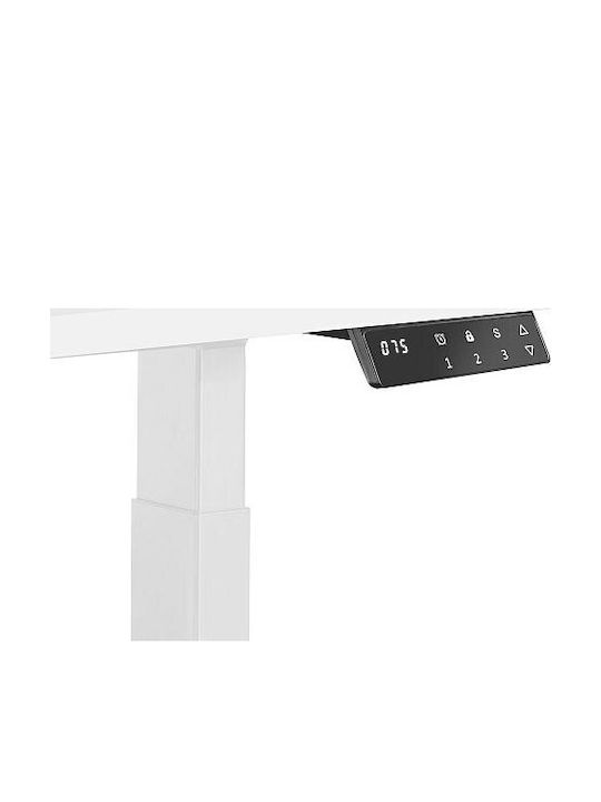 Elektrisches Schreibtisch Active I Holz Weiß 14...
