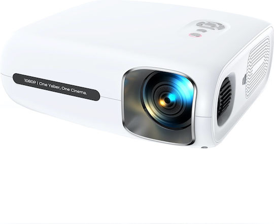 Yaber Pro V7 Mini Projector LCD Full HD Λάμπας LED με Wi-Fi και Ενσωματωμένα Ηχεία