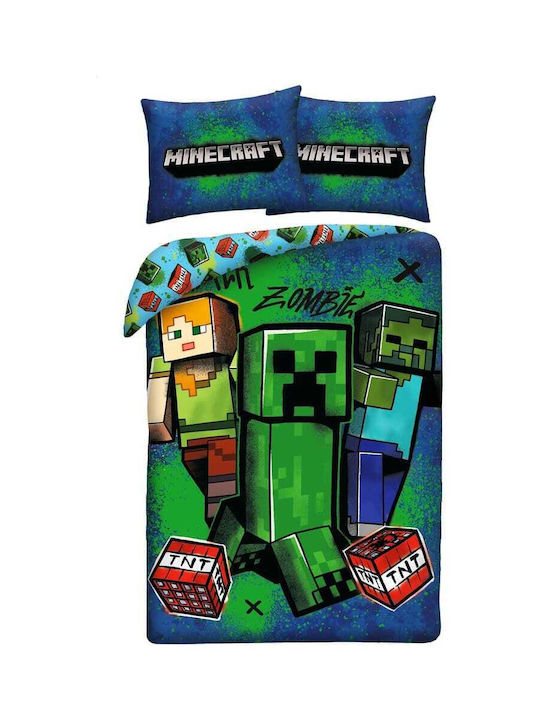 Halantex Set Kids Duvet Cover Single With Pillo...