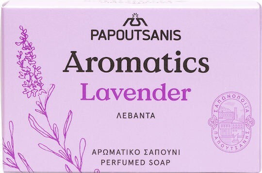 Papoutsanis Aromatics Lavendel Seife Bar Parfümiert 100gr