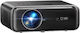 Wimius P62 Pro Mini Projector LCD Full HD με Wi-Fi και Ενσωματωμένα Ηχεία