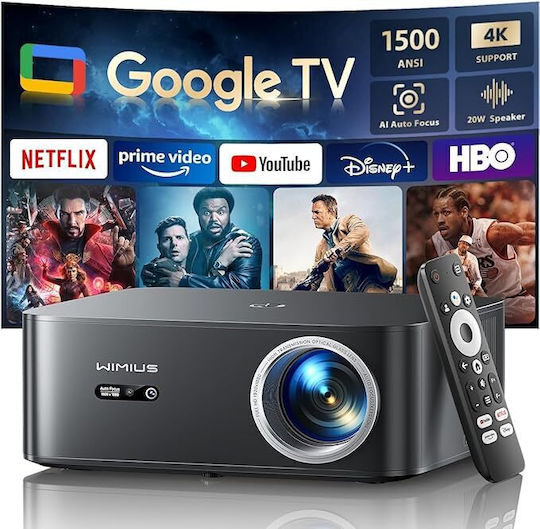Wimius K13 Mini Proiector DLP Full HD cu Wi-Fi și Difuzoare Încorporate B0F5HB2Q8T