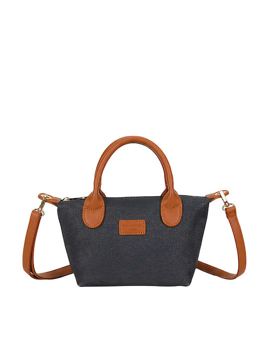 Gallantry Mini Canvas Tote Handbag Women Leathe...