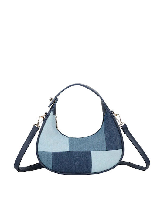 Gallantry Hobo Handbag Women In Patchwork Denim...