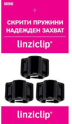 Small Silver Art Hair Clip Linziclip Mini
