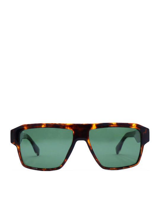 OJO Sunglasses Unisex Γυαλιά Ηλίου με Καφέ Σκελετό και Καφέ Polarized Φακό 28OTR33432