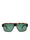 OJO Sunglasses Unisex Γυαλιά Ηλίου με Καφέ Σκελετό και Καφέ Polarized Φακό 28OTR33432
