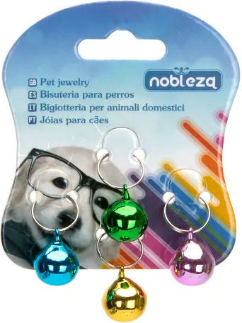 Colored Copper Bell Pets Size S – D1.4cm