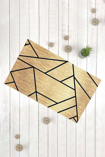 SteweHome Πατάκι Εισόδου Κίτρινο 70x45εκ. STE-032252-P32252 Κίτρινα