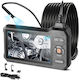 Cameră Endoscopică Lentilă Dublă Lumină Led Zoom 8x Ecran Hd Ips 5" Lentilă Subțire 5.5 Mm Ip67 Cablu 5 M