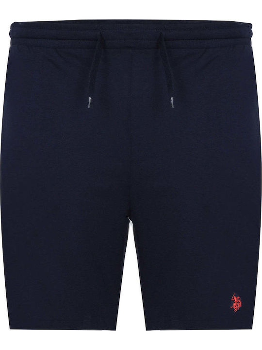 Pantaloni Scurți Bărbați Sport Albastru Marin