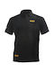 Dewalt Rutland Pws Black Short Sleeve Polo Shirt