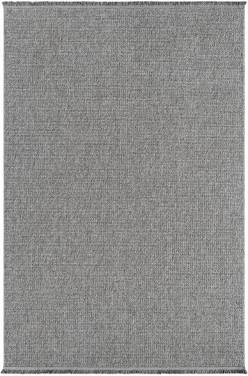 SteweHome Non-Slip Cotton Rug 120x180cm Gray SteweHome Non-Slip Cotton Rug 120x180cm Gray