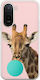 Θήκη Bubblegum Giraffe Xiaomi Redmi A7 Pro Flexible Tpu Διάφανη Σιλικόνη