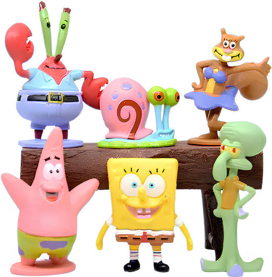 Jucărie Miniatură SpongeBob Pentru 3+ Ani