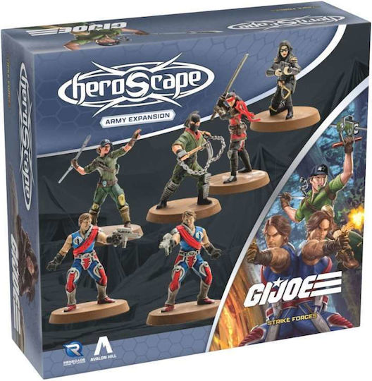 Επέκταση Παιχνιδιού G.I.Joe Heroscape Army Expansion Strike Forces 14+ Ετών (EN) Renegade Game Studios