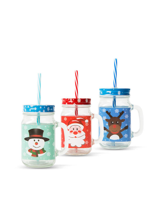 Alista Home Pahar De Crăciun Din Sticlă 450ml (Desene Și Modele Diverse)