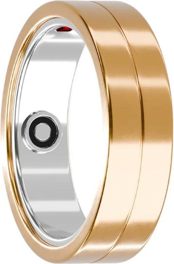 MaxCom MRing MR100 19.2mm Αδιάβροχο με Παλμογράφο Χρυσό