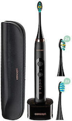 Concept Perfect Smile Електрическа Четка за Зъби с Калъф за Пътуване Черна Concept Perfect Smile Електрическа Четка за Зъби с Калъф за Пътуване Черна
