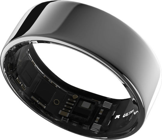 Ultrahuman Air Smart Ring 20.6mm Αδιάβροχο με Παλμογράφο Ασημί