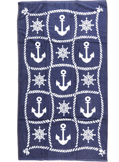 Comfort Blue Beach Towel 170x90cm