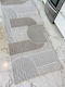 Linea Home 4063 Rutschfestes Rechteckiges Wohnzimmer Teppich Beiges 140x200cm