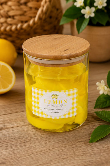 Gerakis Lumânare Aromatică în Borcan cu Miros de Lămâie