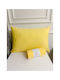 SteweHome Single Bed Sheets Set with Rubber Hugger 100x200cm Yellow 3 Pieces