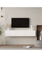 TV-Ständer Weiß M150xP31xH28cm