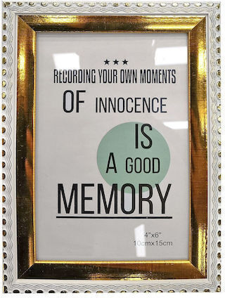 SPV Plastic Photo Frame With White Frame