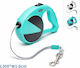 Nobleza Foldable Dog Leash Lead Strap In Blue Colour 5m Up To 50kg