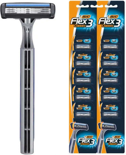 BIC Ξυραφάκι με Ανταλλακτική Κεφαλή 3 Λεπίδων