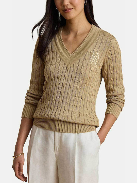 Ralph Lauren Γυναικείο Πουλόβερ Light Beige