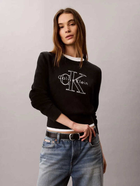 Calvin Klein Logo Bluza Neagră