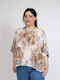 Bluza Damă Floral Bej