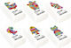 Radiergummi Milan 424-a Weißes Tier Design Verschiedene Designs oder Farben