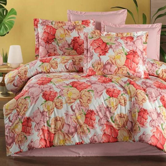 MayHome Подредба Калъфки За Възглавници С Корица За Плик Floral 50x70см