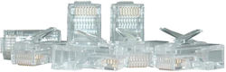 Conector RJ-45 Digitus Cat 5e Neprotejat 100 Bucăți