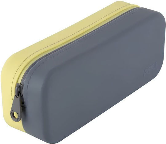 Apli Bicolor Pastel Nordic Κασετίνα από Σιλικόνη Βαρελάκι Γκρι