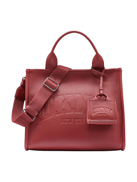 DKNY Hadlee Women's Tote Handbag Burgundy